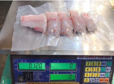 【限冷凍宅配/超商冷凍配送】活海鱸魚現殺(白肉)(真空包裝)3