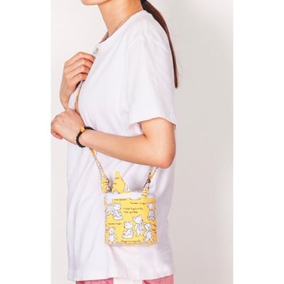 可愛滾筒狀網子透氣外出包1