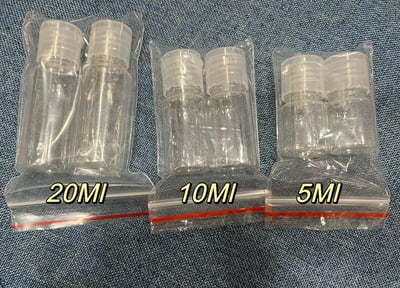 5ml/10ml/20ml 翻蓋奶瓶(自己喝款)(二個一組)1
