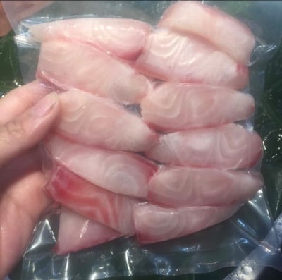 【限冷凍宅配/超商冷凍配送】活魚現殺台灣鯛魚片(白肉)(真空包裝)4