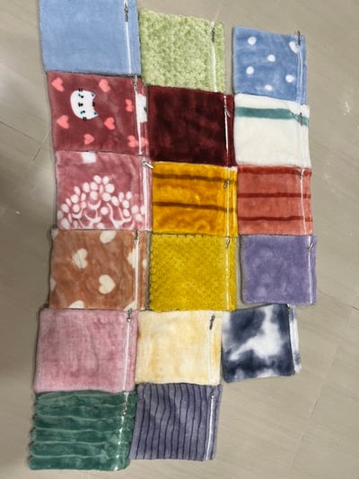 法蘭絨暖暖包袋 11*141