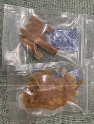 鮭魚雞肉薄片/條2