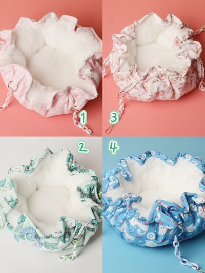 南瓜睡窩內層絨毛（平鋪40內圈17）1