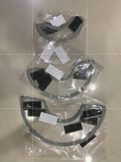 伊莉莎白頭套 (灰色) 三種尺寸1