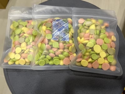 自製蛋黃溶豆/蔬菜蛋黃溶豆 20G2