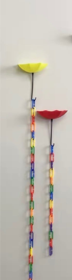 雨傘跳台 (三個一組不挑色)鍊子另購5