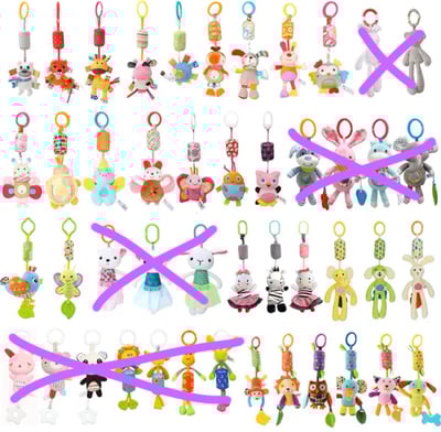 籠內玩具風鈴版-可愛娃娃2