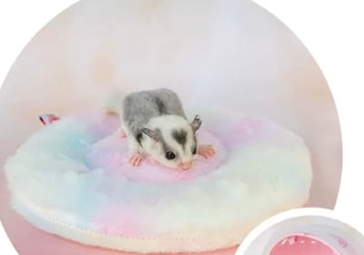 仿兔毛圓形墊子(20公分)2