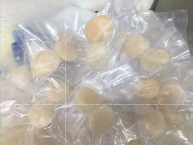 日本可生食等級新鮮干貝3顆一組1