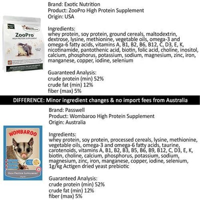 ZOOPRO HIGH PROTEIN SUPPLEMENT 高蛋白粉 (散裝)2