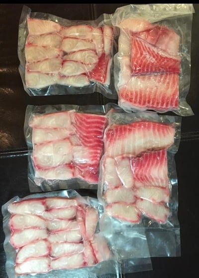 【限冷凍宅配/超商冷凍配送】活魚現殺台灣鯛魚片(白肉)(真空包裝)3