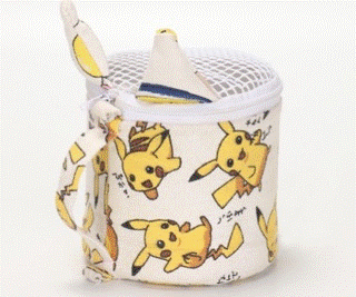 可愛滾筒狀網子透氣外出包2