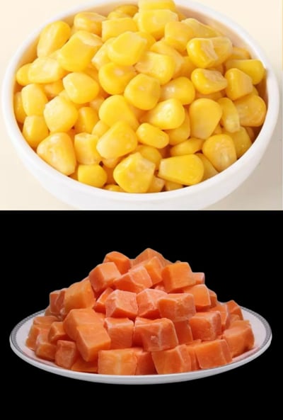 蔬果海鮮蒸(玉米/紅蘿蔔/番茄)可蒸鯛魚/小魚/丁香/蝦子/干貝(六顆一組)【限冷凍宅配/超商冷凍配送】1