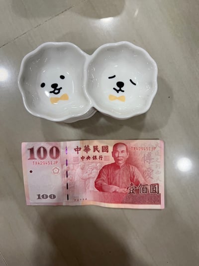 可愛造型二格盤(飯糰/可愛表情)3