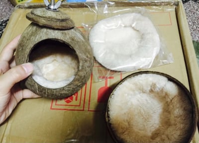 可鎖椰子殼 (半圓)3