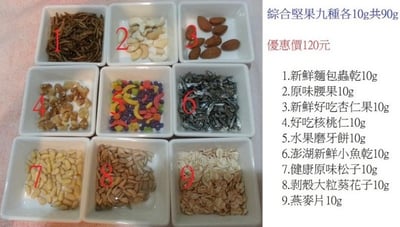 綜合堅果包(另售無麵包蟲版本)1