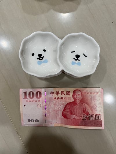 可愛造型二格盤(飯糰/可愛表情)2