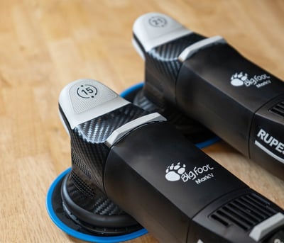 RUPES BigFoot Mark V（第五代） 5 吋背板 DA 拋光機  15mm 偏擺 漸進式板機 單機 LHR15 MKV3