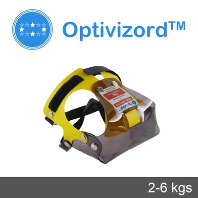 PROVIZOR 澳洲寵物防護面罩 短版 多尺寸【透明/遮光墨片】防撞防舔護眼 日常照護or手術完照護20