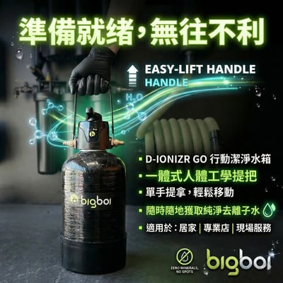 澳洲 bigboi D-IONIZR GO 軟水過濾系統 washR FLO專用6