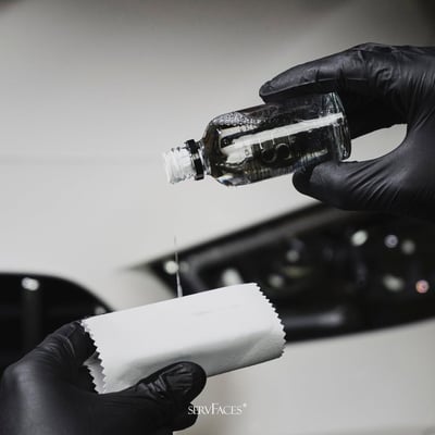 servFaces 德國SF 鍍膜塗抹方巾 Applications Towels 50片2