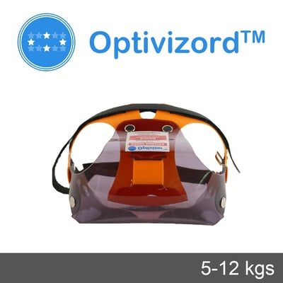 PROVIZOR 澳洲寵物防護面罩 短版 多尺寸【透明/遮光墨片】防撞防舔護眼 日常照護or手術完照護21