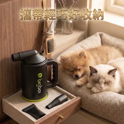 澳洲 bigboi 寵物冷熱吹風機含手持軟管組 Buddi PLUS+ 澳洲原裝進口 保固三年4