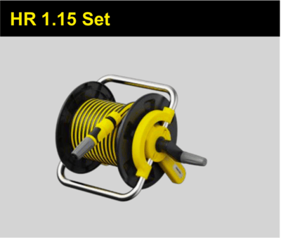 KARCHER 德國凱馳 HR25後繼款 水管延伸 花灑噴頭 捲盤收納 Karcher HR1.15 Set *德國凱馳台灣公司貨*1