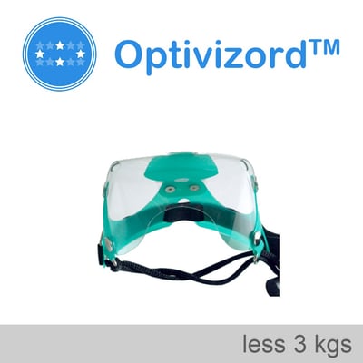 PROVIZOR 澳洲寵物防護面罩 短版 多尺寸【透明/遮光墨片】防撞防舔護眼 日常照護or手術完照護10