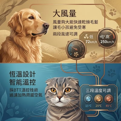 澳洲 bigboi mini plus全新遙控款 保固三年 MINI PLUS 寵物冷熱吹風機 原裝進口 貓狗吹水機(整新福利品)4