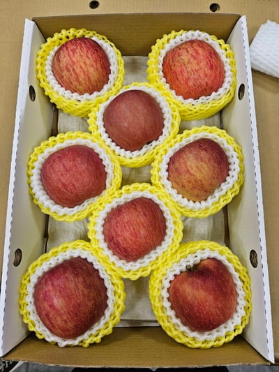 【空運直送青森蜜富士蘋果】微酸甜脆爽好吃3