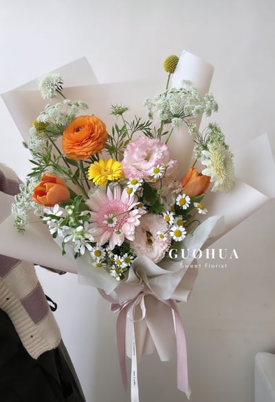 L Daily 中大型花束｜當日綜合鮮花花束3