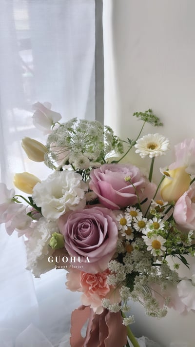 Ｂ方案｜菓花韓式手捧花｜3