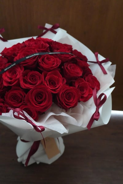經典紅玫瑰花束｜25枝2