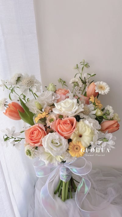 Ｂ方案｜菓花韓式手捧花｜2