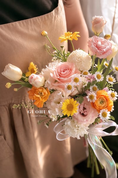 Ｂ方案｜菓花韓式手捧花｜4