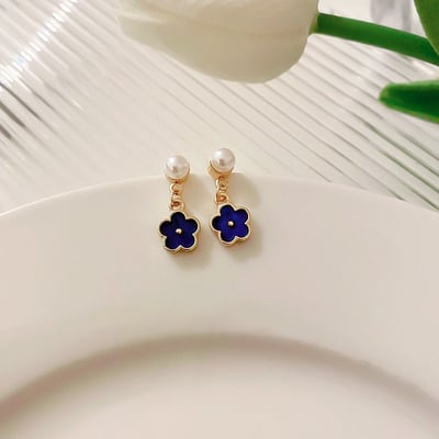 藍色小花(可改夾)2