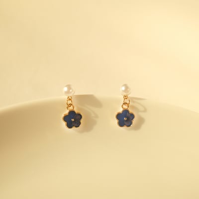 藍色小花(可改夾)1