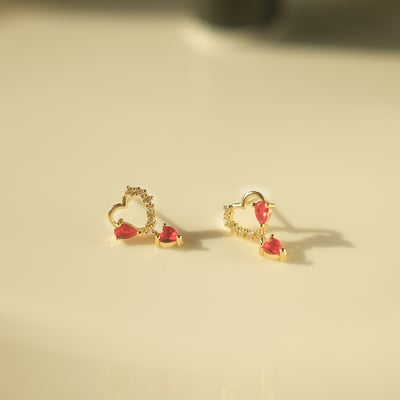 心動紅寶石 (可改夾)2