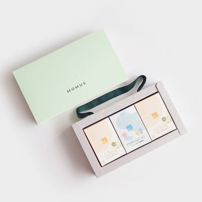 MOMUS 保健禮盒組- 益生菌／葉黃素／巴西莓7