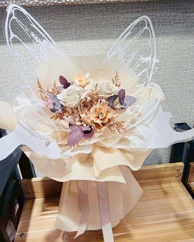 【預購】永生花花束系列／內含眾多款1
