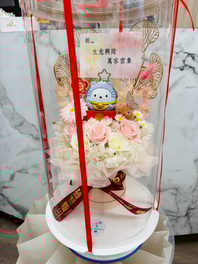 【客製化】三麗鷗系列開幕香氛花禮盒1