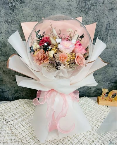 【預購】永生花花束系列／內含眾多款16