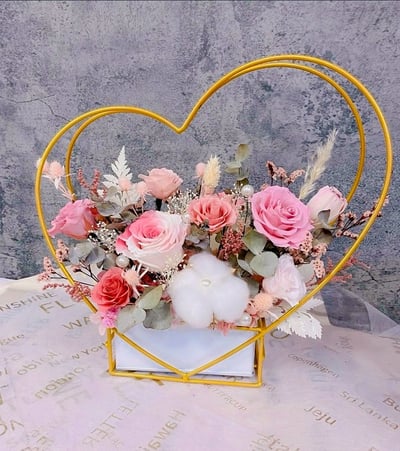 【預購】永生花開幕花禮／內含眾多款7