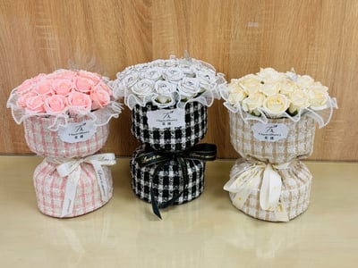 『現貨』19朵小香風香氛花束1