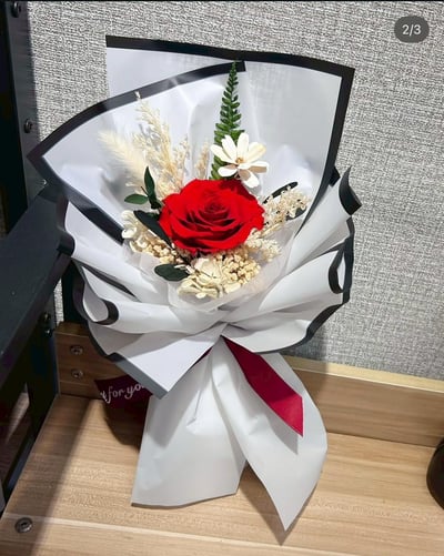 【預購】永生花花束系列／內含眾多款6