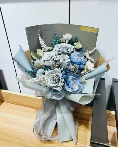 【預購】永生花花束系列／內含眾多款13