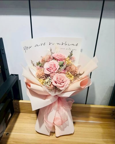 【預購】永生花花束系列／內含眾多款12