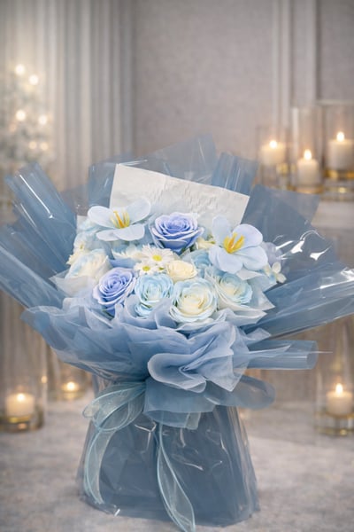 【現貨】果凍多巴胺香氛花束2