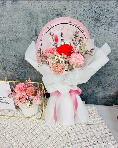 【預購】永生花花束系列／內含眾多款8